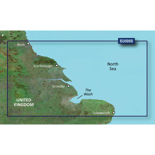 Garmin BlueChart® g3 Vision® HD - VEU500S - Blyth to Lowestoft