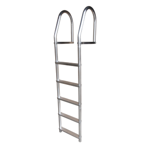 Dock Edge Fixed Eco - Weld Free Aluminum 5-Step Dock Ladder image 0