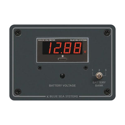 Blue Sea 8051 DC Digital Voltmeter Panel image 1