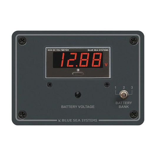 Blue Sea 8051 DC Digital Voltmeter Panel image 1