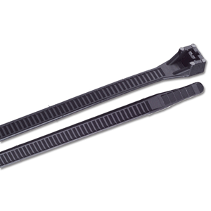 Ancor 15" UV Black Heavy Duty Cable Zip Ties - 25 Pack image 0