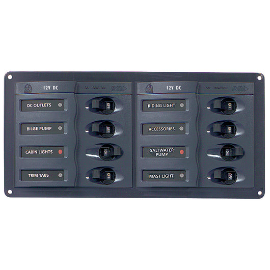 BEP DC Panel - 8-Way - Horizontal image 1