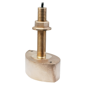 Echonautics Bronze Stem Thru-Hull CW Dual Frequency Transducer - 600W, 50/200kHz image 0