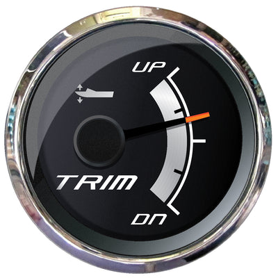 Faria Platinum 2" Trim Gauge f/Mercury, Mariner, Mercruiser, Volvo DP, Yamaha 2001 &amp; Newer image 1