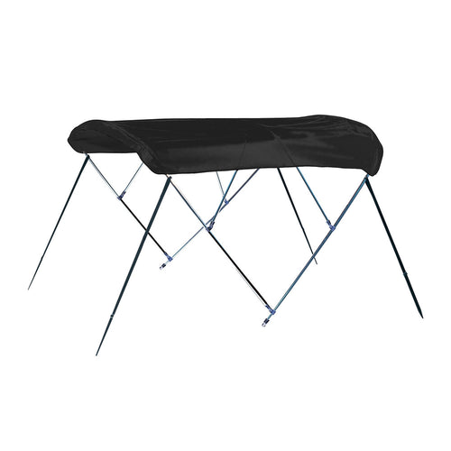 Carver 3 Bow 4669u Bimini Top With Boot - Black Acrylic