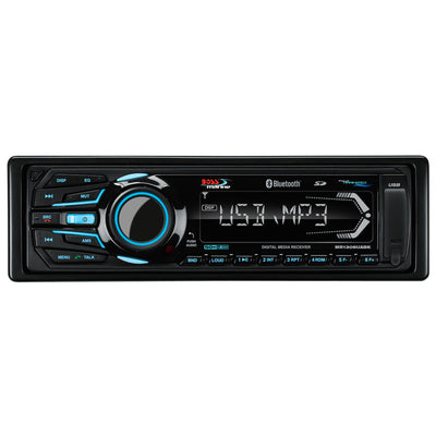 Boss Audio MR1308UABK Bluetooth&reg; - Fully Marinized MP3-Compatible Digital Media Receiver w/USB &amp; SD Memory Card Ports &amp; Aux Input image 1