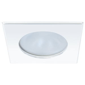 Quick Blake XP Downlight LED -  6W, IP66, Screw Mounted - Square White Bezel, Round Daylight Light image 0