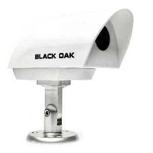 Black Oak Nitron XD Night Vision Camera - White Housing - Tall Mount image 0