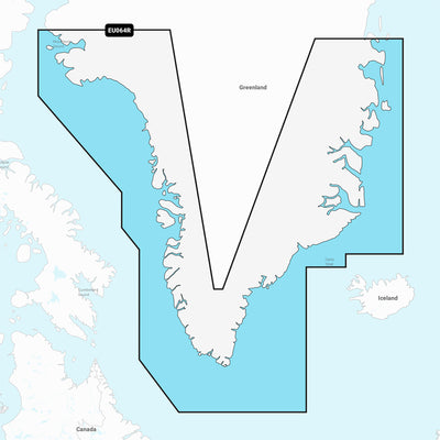Garmin Navionics+ NSEU064R - Greenland - Marine Chart image 1