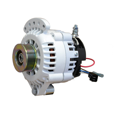 Balmar Alternator 120 Amp 12V 1-2" Single Foot Single K6 Pulley w/Isolated Grounding image 1