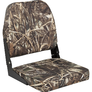 Attwood Swivl-Eze Low Back Padded Flip Seat - Camo image 0