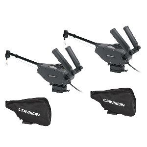Cannon Optimum&trade; 10 BT Electric Downrigger 2-Pack w/Black Covers image 0