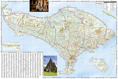 Adventure Map: Bali, Lombok & Komodo