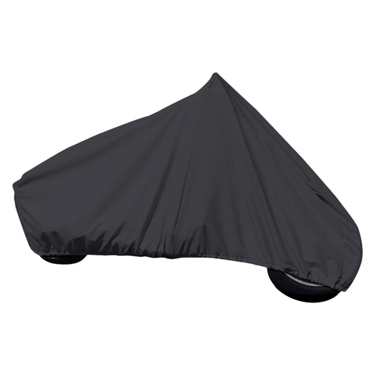 Carver Sun-Dura Full Dress Touring Motorcycle w/No/Low Windshield Cover - Black image 1