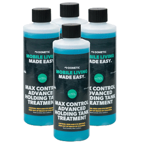 Dometic Max Control Holding Tank Deodorant - Four (4) Pack Of 8oz Bottles