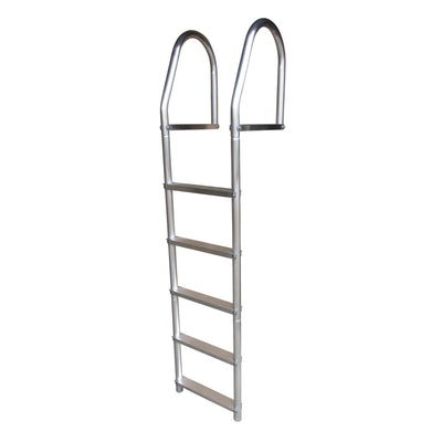 Dock Edge Fixed Eco - Weld Free Aluminum 5-Step Dock Ladder image 1