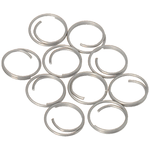 Barton Stainless Steel Large Split Rings - 14mm - 10-Pack