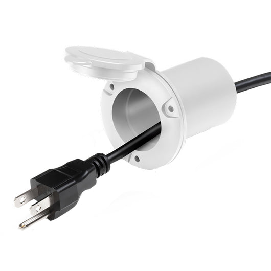 Guest AC Universal Plug Holder - White image 1