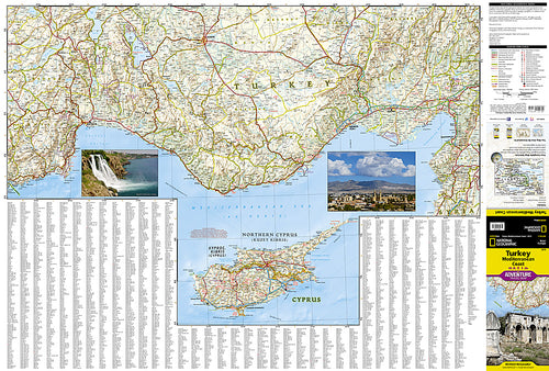 Adventure Map: Turkey Mediterranean Coast
