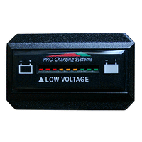 Dual Pro Battery Fuel Gauge - DeltaView Link Compatible - Rectangle - 48V System