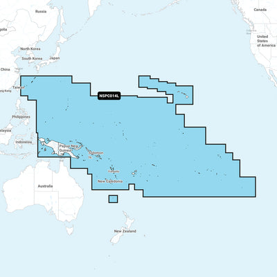 Garmin Navionics+ NSPC014L - Pacific Islands - Marine Chart image 1