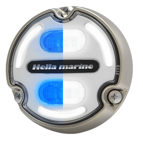 Hella Marine Apelo A2 Blue/White Underwater Light - Bronze