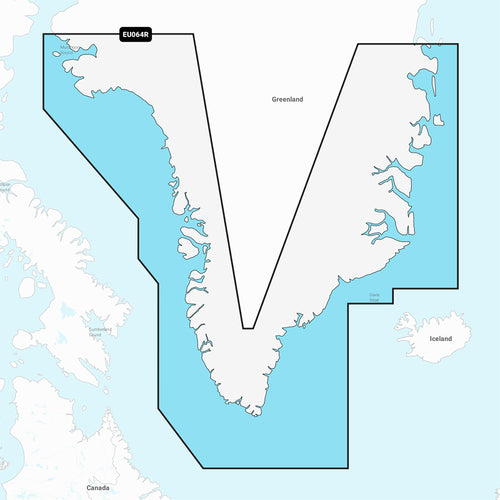 Garmin Navionics Vision+ Nveu064R - Greenland - Marine Chart