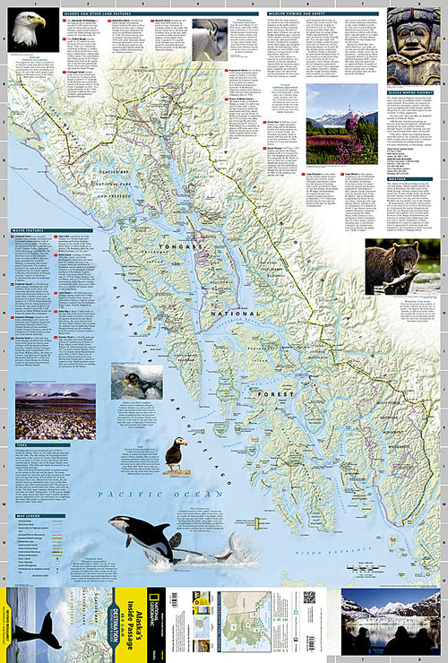 Alaska's Inside Passage Destination Touring Map