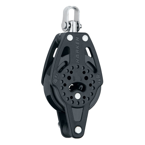 Harken 57mm Carbo Single Ratchet Block W/swivel & Becket