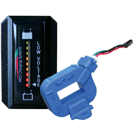 Dual Pro Lithium Battery Gauge - Single - Rectangle Vertical Display image 1