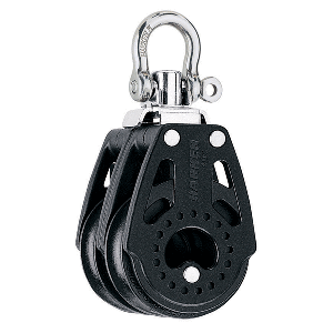 Harken 40mm Carbo Air Double Swivel Block image 0