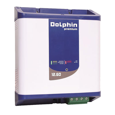 Dolphin Charger Premium Series Dolphin Battery Charger - 12V, 60A, 110/220VAC - 3 Outputs image 1