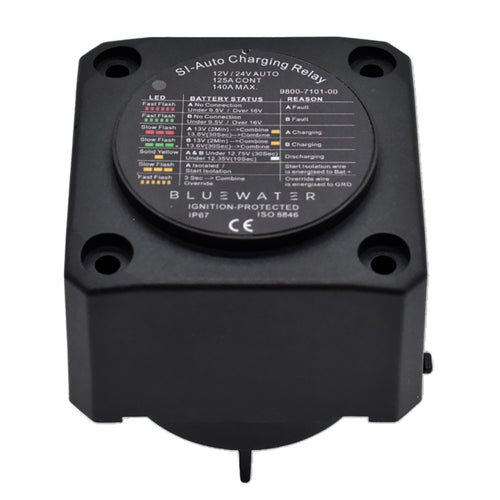 Bluewater Auto Charging Relay 12V, 140 Amp