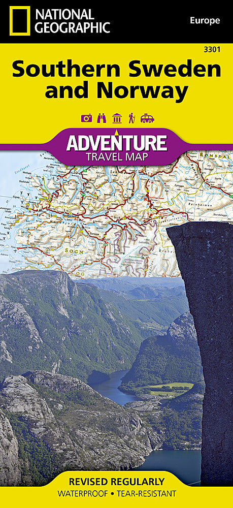 Adventure Map: Southern Sweden & Norway
