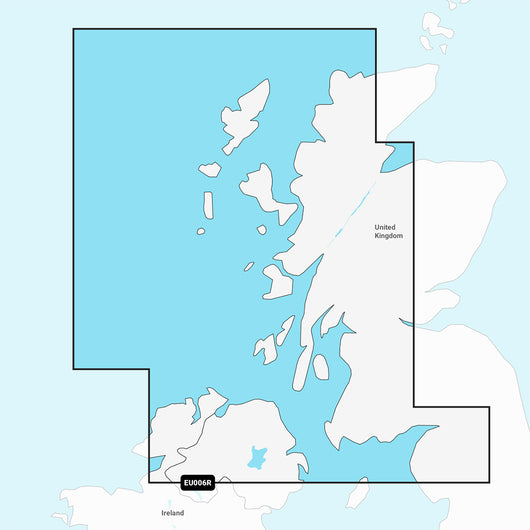 Garmin Navionics Vision+ NVEU006R - Scotland, West Coast - Marine Chart image 1
