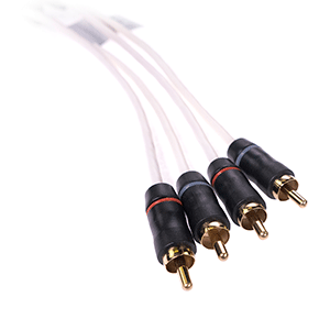 Fusion Performance RCA Cable - 4 Channel - 12' image 0