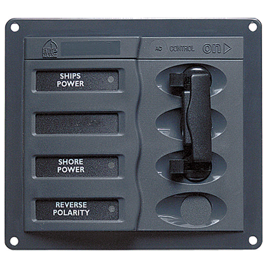BEP AC Circuit Breaker Panel without Meters, 2DP AC230V Stainless Steel image 1