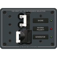 Blue Sea 8061 AC Toggle Source Selector 120V AC - 50 Amp