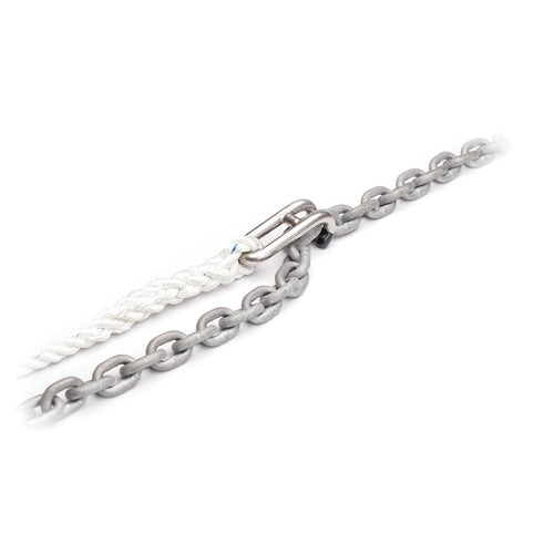 C. Sherman Johnson "Captain Hook" Chain Snubber Small Snubber Hook F/1/4" & 5/16" Chain W/12' Of 1/2" 3 Strand Nylon