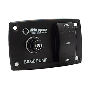 Albin Group 3-Way Bilge Panel - 12/24V image 0