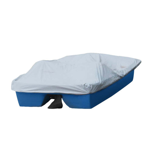 Carver Poly-Flex II Styled-to-Fit Boat Cover f/7'2" 3-Seater Paddle Boats - Grey image 1