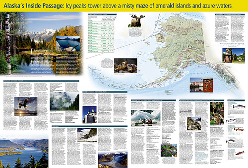 Alaska's Inside Passage Destination Touring Map