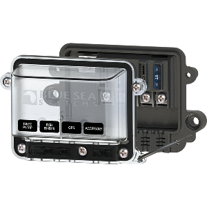 Blue Sea 5056 St-Blade Water Resistant Fuse Block W/Cover