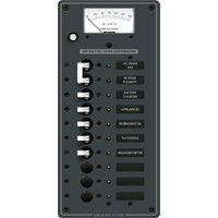 Blue Sea 8488 Breaker Panel - Ac Main + 8 Positions - White