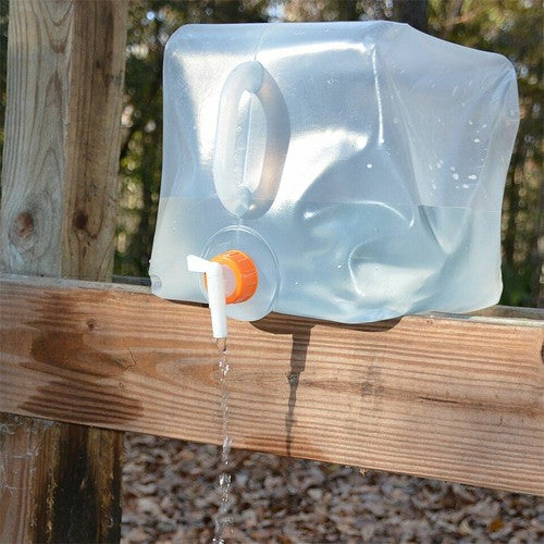 5 Gallon Water Carrier - Collapsible Jug with Spigot - Camping