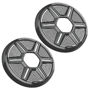 Fusion Apollo™ 7.7" Shielded Grey Speaker Grilles (Pair)
