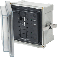Blue Sea 3123 SMS Panel Enclosure w/ ELCI (32A) - 230V AC