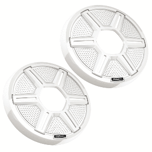 Fusion Apollo&trade; 7.7" Shielded White Speaker Grilles (Pair) image 0