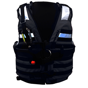 First Watch HBV-100 High Buoyancy Tactical Vest - Black - Medium to XL image 0