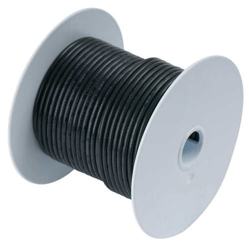 Ancor Black 16 Awg Tinned Copper Wire - 500